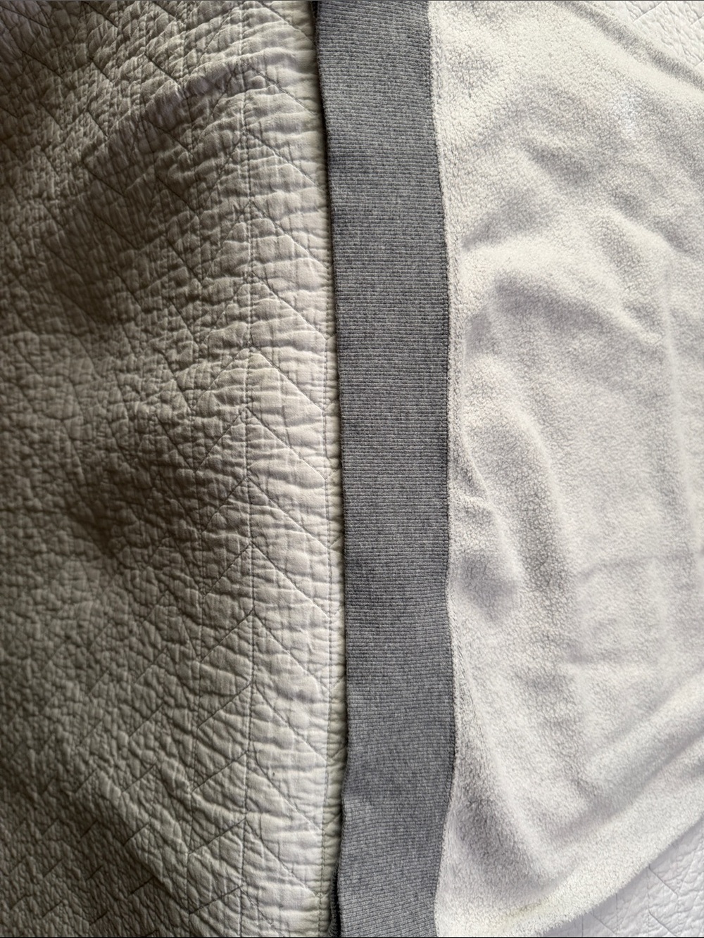 RVCA Maroon and Heather Gray Blocked Hooded Pullover - Picture 8 of 8
